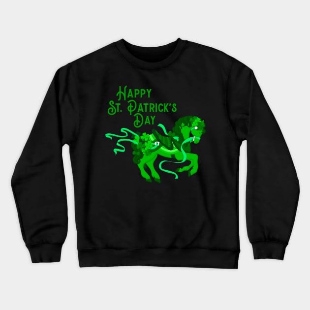 Happy St. Patrick's Day Crewneck Sweatshirt by PeppermintClover